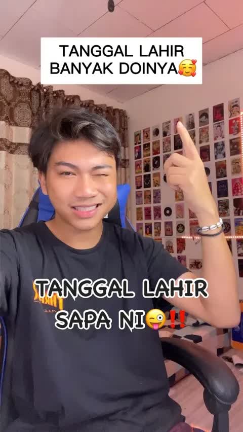 TANGGAL LAHIR SAPA NI😜‼️