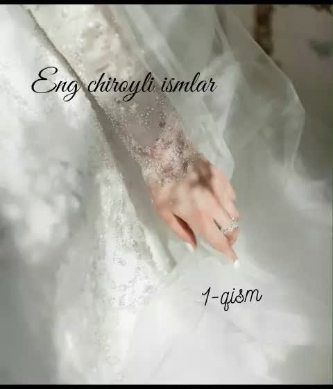 Eng chiroyli ismlar qizlar uchun