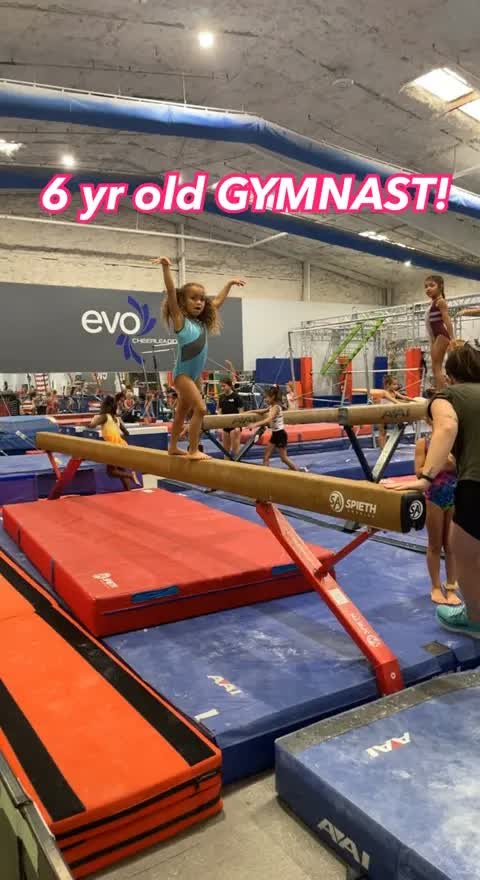 6 yr old GYMNAST!